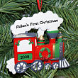 Christmas Train Personalized Ornament 825153