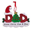 Dad Personalized Christmas Ornament 89503