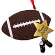 Football Star Personalized Ornament