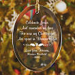 Personalized Christmas In Heaven   Memorial Ornament 824824