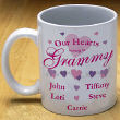 Our Hearts Personalized Coffee Mug 24210