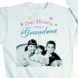 Our Hearts Personalized Photo Sweatshirt