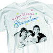 Our Hearts Personalized Photo T-shirt 31480X