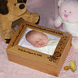 Sweet as Candy New Baby Photo Keepsake Box