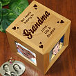Our Hearts Grandma Photo Cube