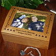 Shamrock Blessing Personalized Photo Keepsake Box 715826
