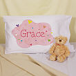 New Baby "She's All Heart" Personalized Pillowcase G11976F