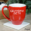 You Are Loved Two-Sided Personalized Two-Toned Coffee Mug 221063