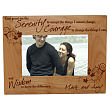 Serenity Prayer Engraved Frame Picture