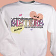 Sisters Friends Personalized Sweatshirt