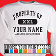 Property of Athletic Personalized Sweat Shirt 51226X