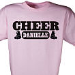 Cheerleader Personalized Sports T-shirt 32555X