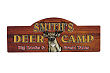 Deer Camp Personalized Wall Sign
