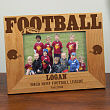 Football Wood Picture Frame