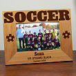 Soccer Wood Picture Frame