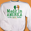 Made With Irish Parts Sweatshirt 5429X