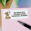 Huggable Bear Address Labels 10990