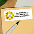 Firefighter Address Labels 116640