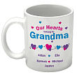 Our Hearts Personalized valentines Coffee Mug 216400
