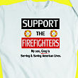 Support the Firefighters Sweatshirt 51111X