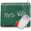 Personalized Teacher Mouse Pad -Chalkboard- 822829