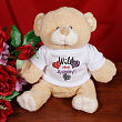 Personalized Wild About You Teddy Bear