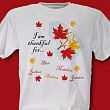Thankful For T-Shirt 3511X