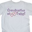 Grandmother of Twins Personalized T-shirt 31446X