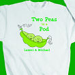 Two Peas in Pod Twins Youth Sweatshirt