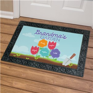 Grandma's Garden Doormat | Personalized Doormats