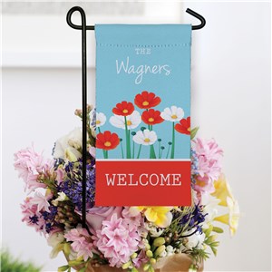 Personalized Small Summer Garden Flag