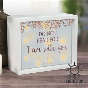 Bible Verses With Vines LED Shadow Box UV223852X
