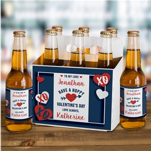 Valentine's Day Beer Carrier | Beer Labels for Valentine's Day