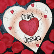 All Of My Heart Personalized Heart Shaped Wood Jig Saw Puzzle 618942