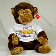 Bananas Over You  ©Ty Inc. "Bungle" Plush Monkey 8820672