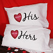 His &amp; Hers Personalized Pillowcase set