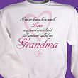 How Much Love Personalized Sweatshirt