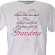 How Much Love Personalized T-shirt 32135X