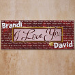 I Love You Wall Canvas