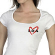 You &amp; Me Personalized Ladies Baby Tee