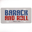 Barack and Roll Election 08 License Plate 423253