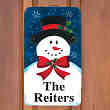 Frosty Door Welcome Personalized Slate Plaque G00505KC