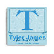 Any Letter New Baby Wall Canvas 9119334