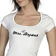 Mrs. Personalized Wedding Ladies Baby Tee