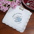 Wedding Bells Personalized Wedding Ladies Handkerchief 327235