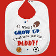 When I Grow Up - Sports Bib 85668