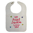 Who Loves Me Personalized Bib 87998