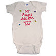 Who Loves Me Personalized Infant Creeper 93799X