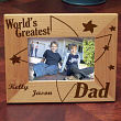 World's Greatest Stars Wood Picture Frame
