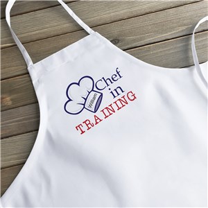 Personalized Chef in Training Youth Apron | Personalized Aprons